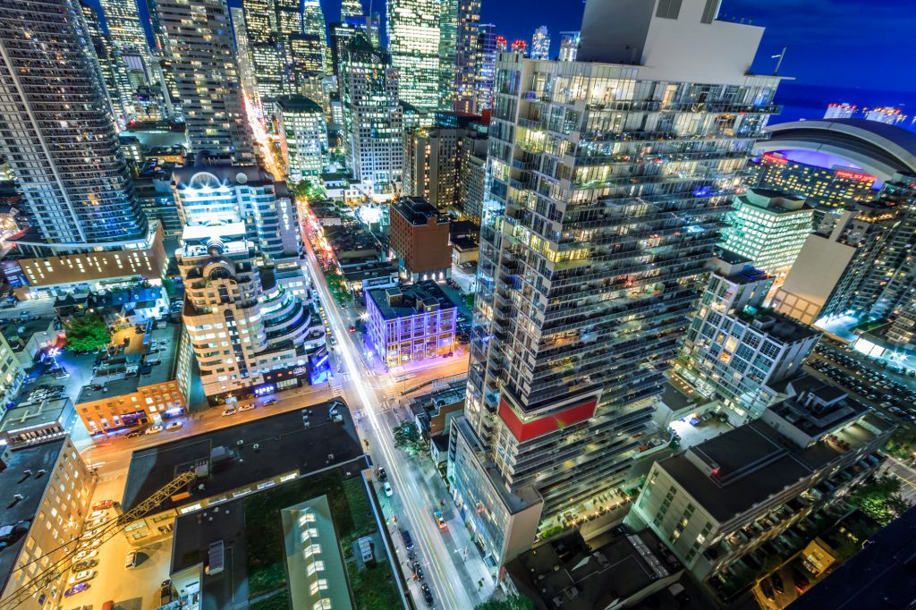 View of M5V Condos - Toronto's First LEED Gold Condo | CORE Architects Inc.